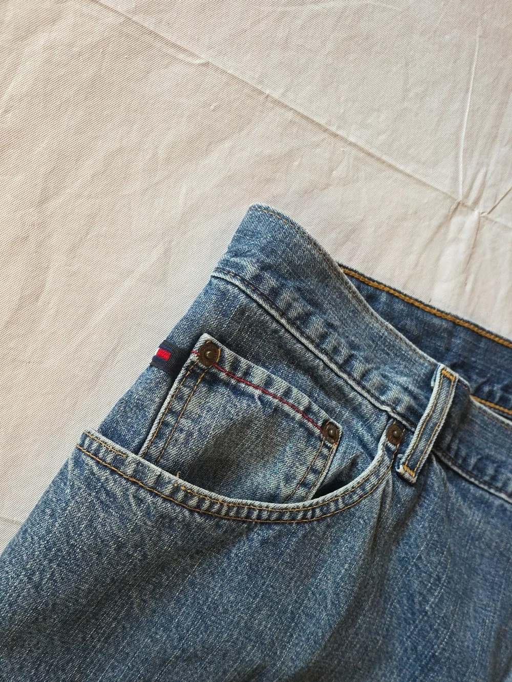Tommy‎ Hilfiger Men's Y2K 2001 Baggy Denim Shorts 42